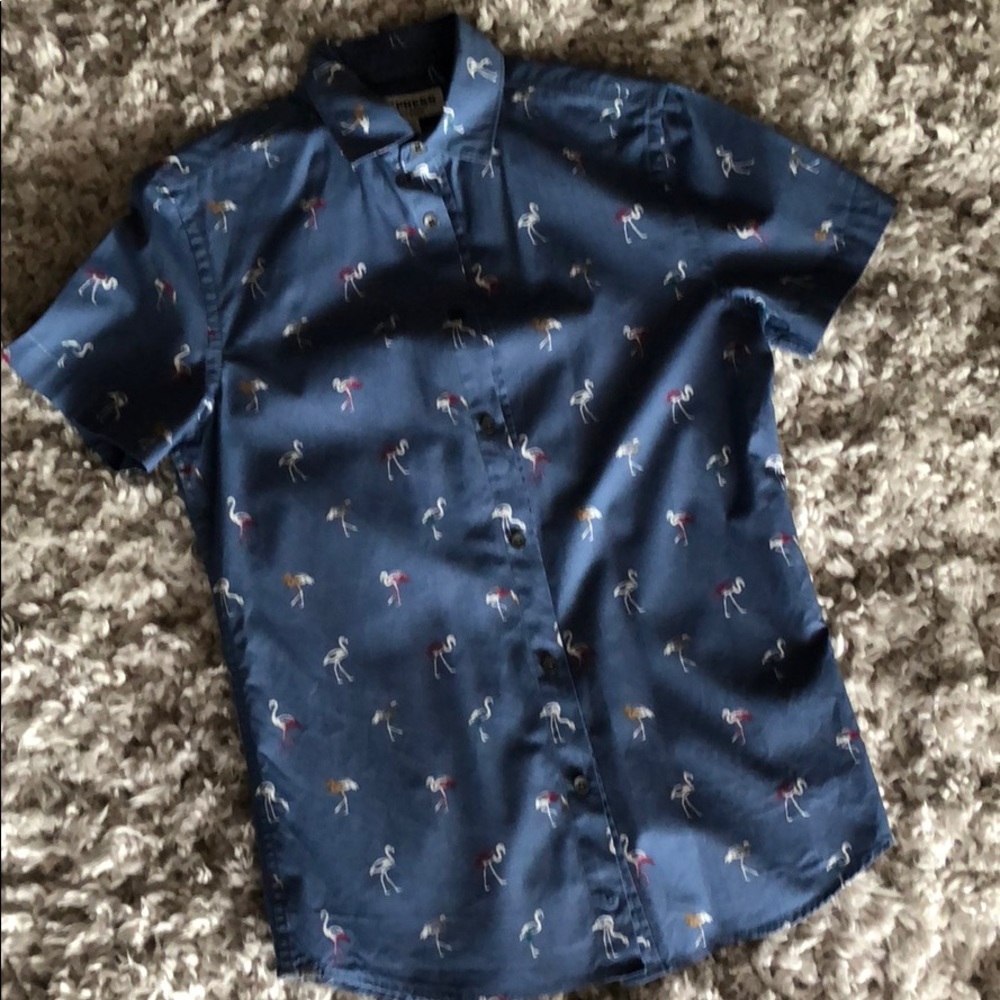 Express button up EUC  XS